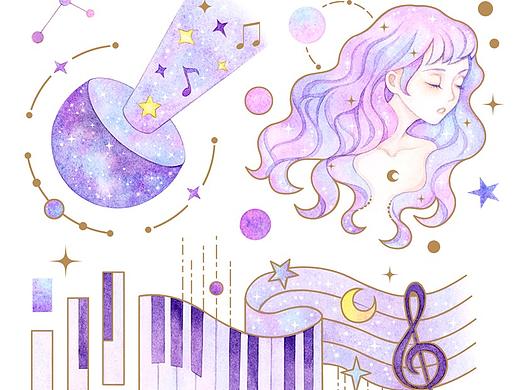 【烫金】贴纸系列 