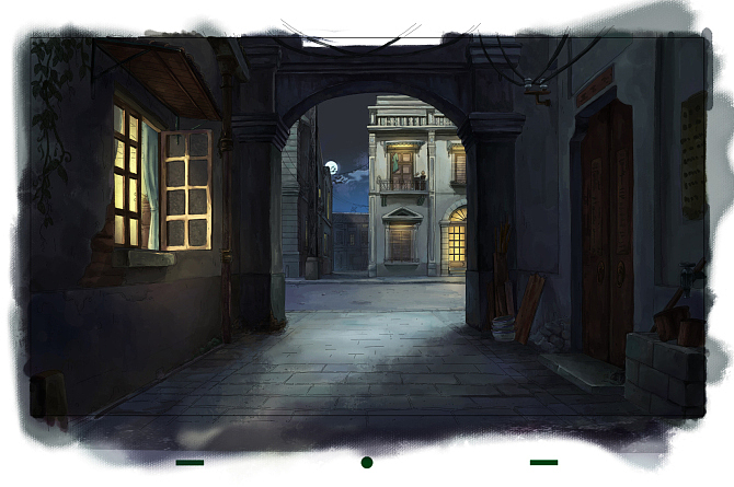 动画公司原画场景练习（图ZMTk3NzM4ODQ=） - 商业插画 - 站酷设计师iplane原创素材 - 站酷ZCOOL