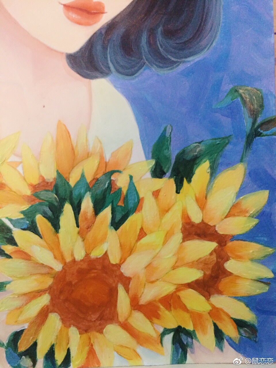 丙烯画第七幅|插画|艺术插画|尤砂乞_原创作品-站酷zcool