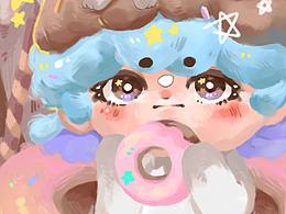 IP形象设计--小章鱼来啦★