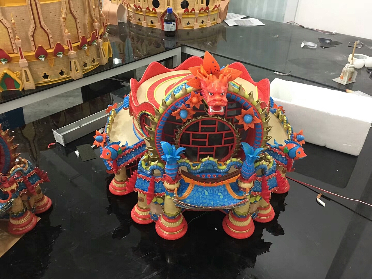 三维打印模型展示