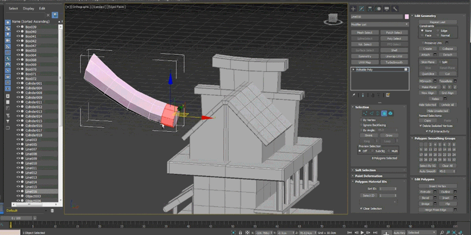 在地域文化中我们以西部风格的星球举例，开始着手模型的建造，过程中我们加入了一些能表现出西部特色的元素建模在星球表面。