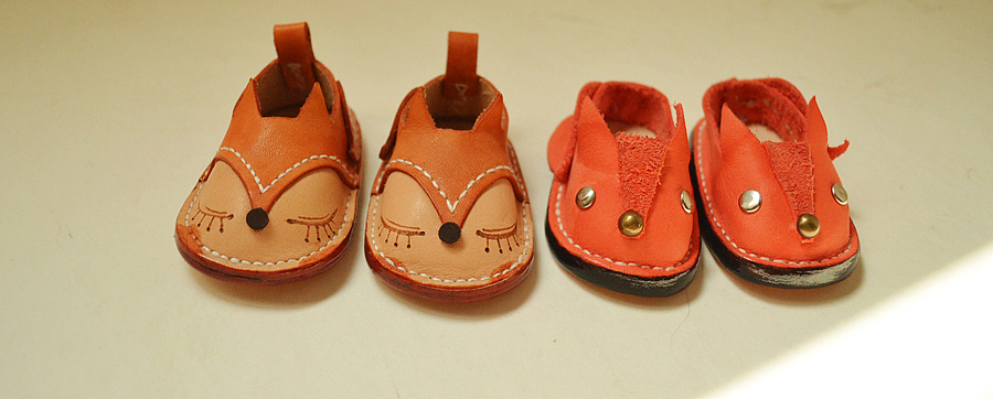 小狐狸是随手设计的,改了一次就成了,可以做一系列小动物什么的