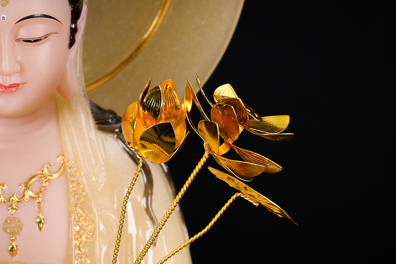 佛像拍摄 换这个背景可好?