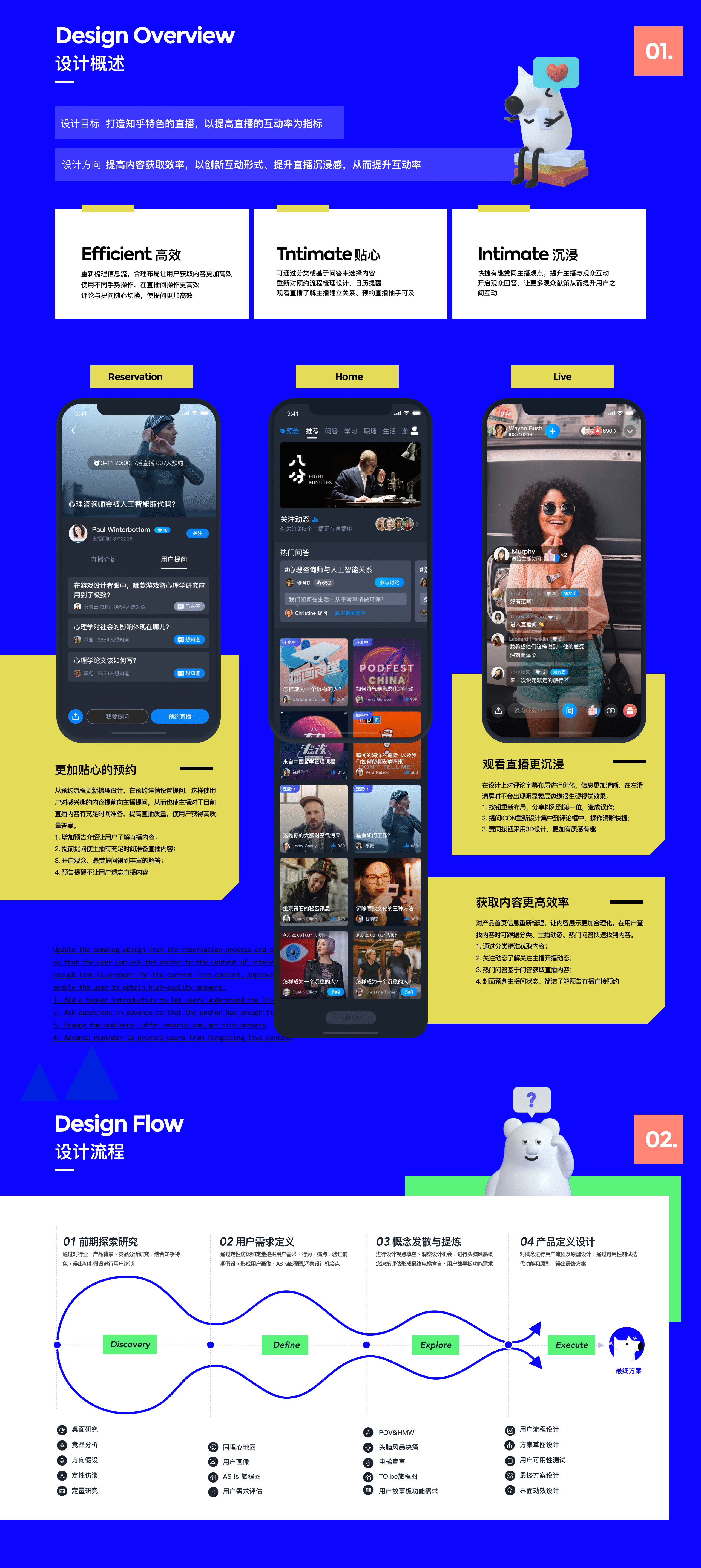 知乎直播互动升级 Interactive Upgrade