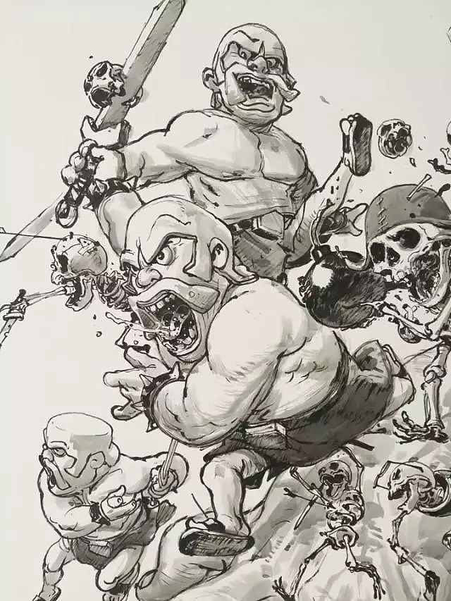 韩国插画师金政基