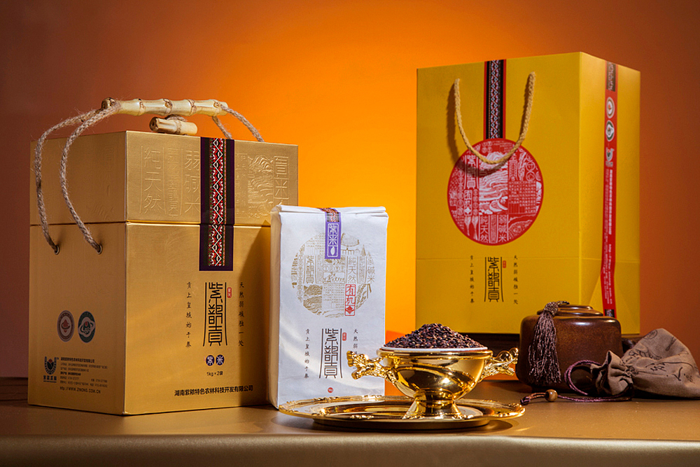 紫秾农林 / 紫鹊贡紫米