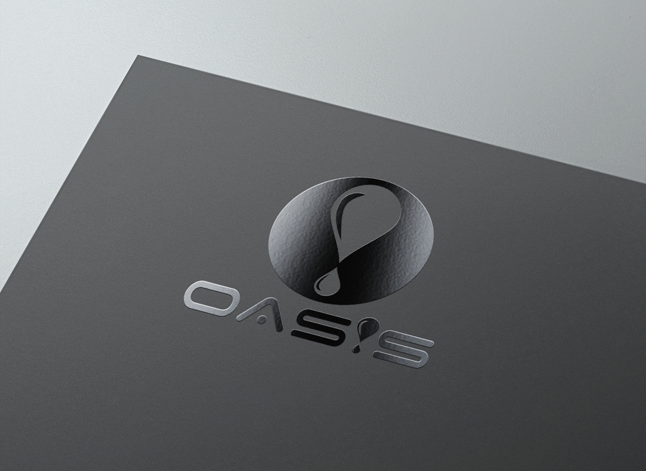 oasis咖啡馆logo设计