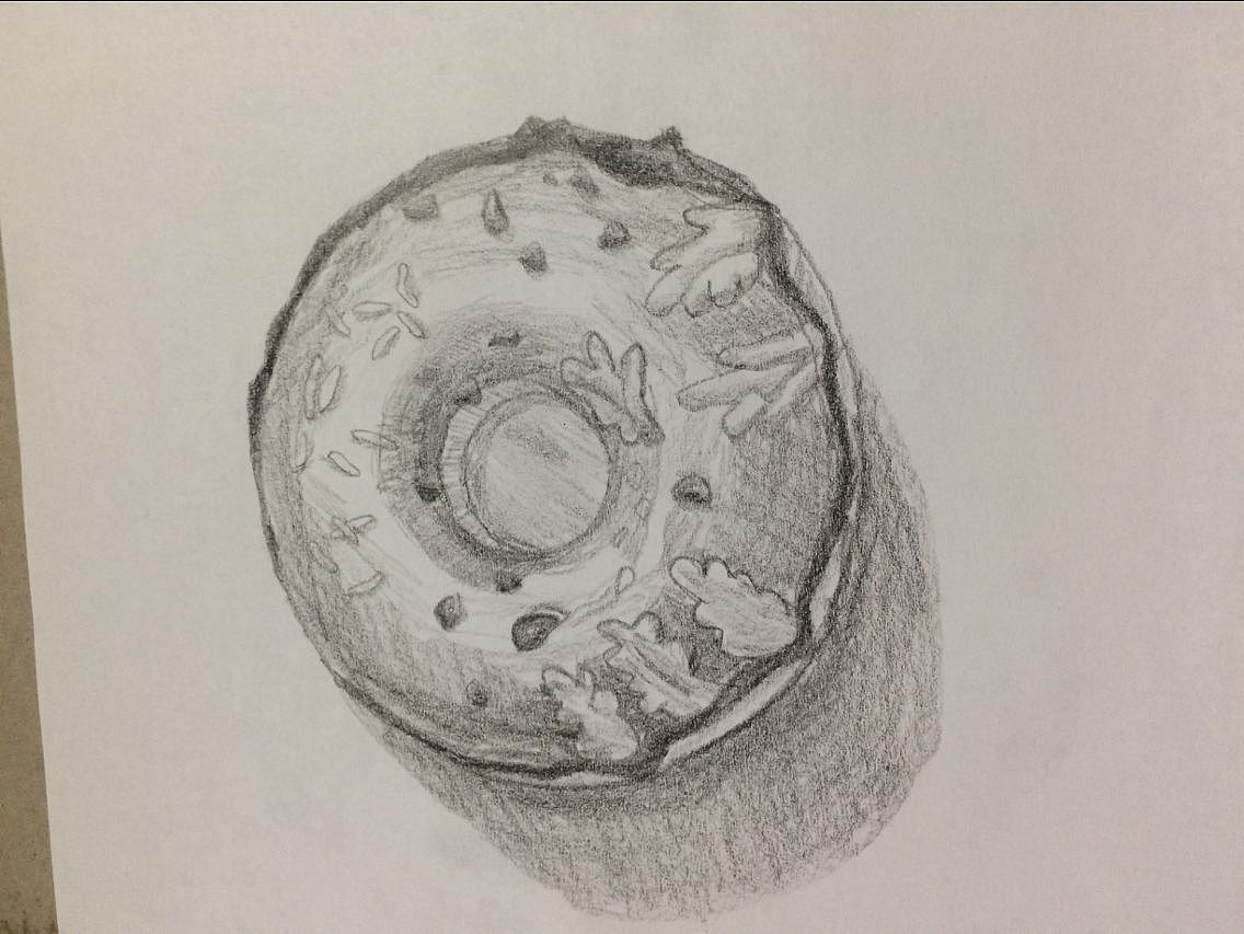 每日一画素描人像