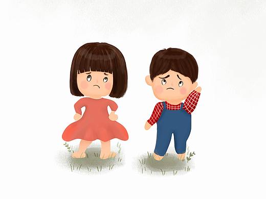 兒童插畫（個人主頁-ZMzA0ODIzMjQ=） - 兒童插畫 - 站酷設(shè)計師競競happy原創(chuàng)素材 - 站酷ZCOOL