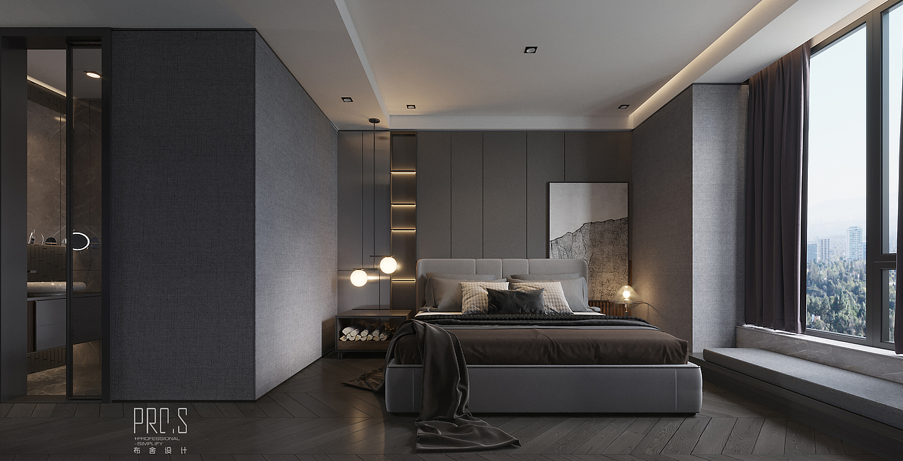 布舍设计【沉郁绅士】丨住宅设计