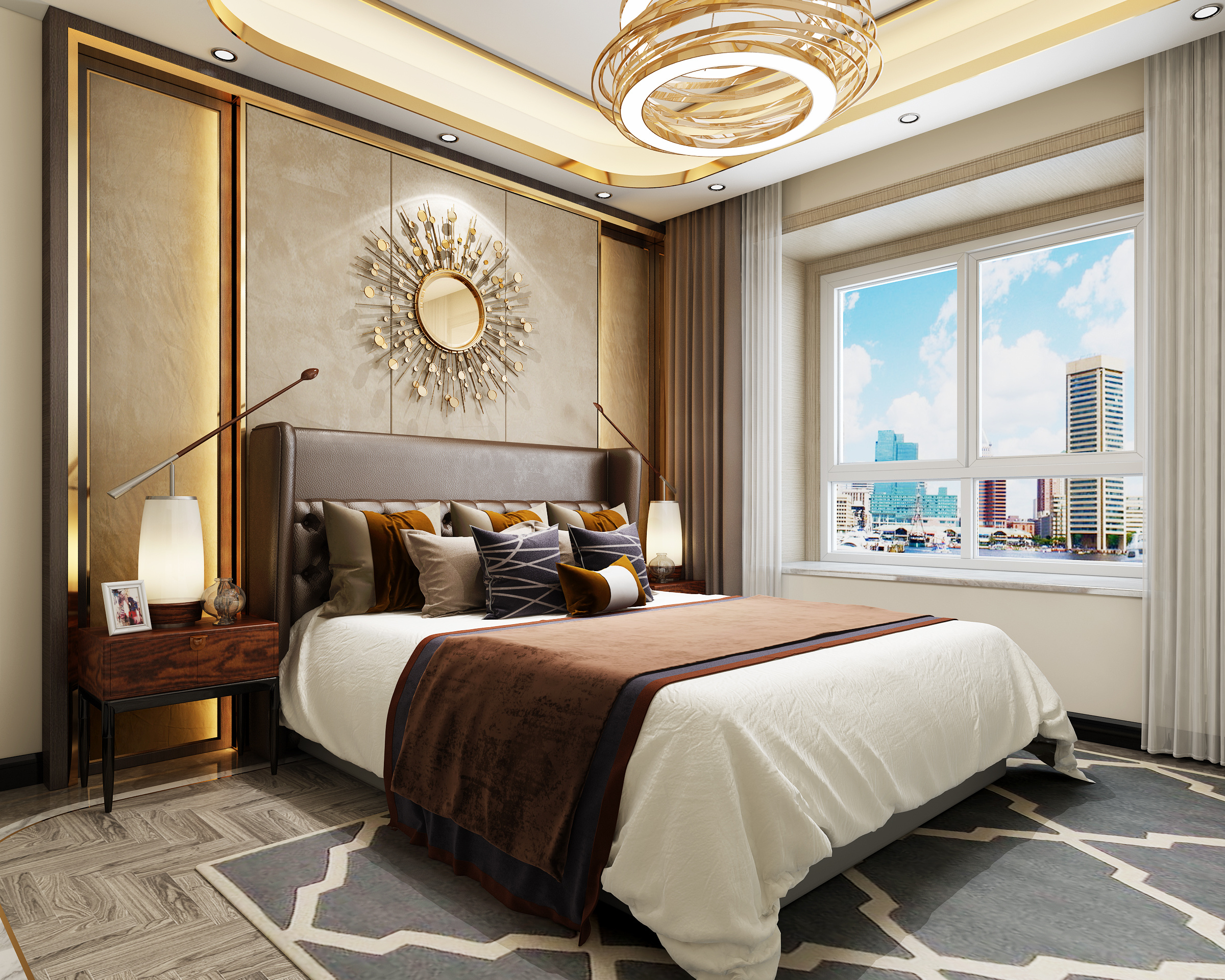 现代样板房|空间|家装设计|李慧15385145123 - 原创作品 - 站酷