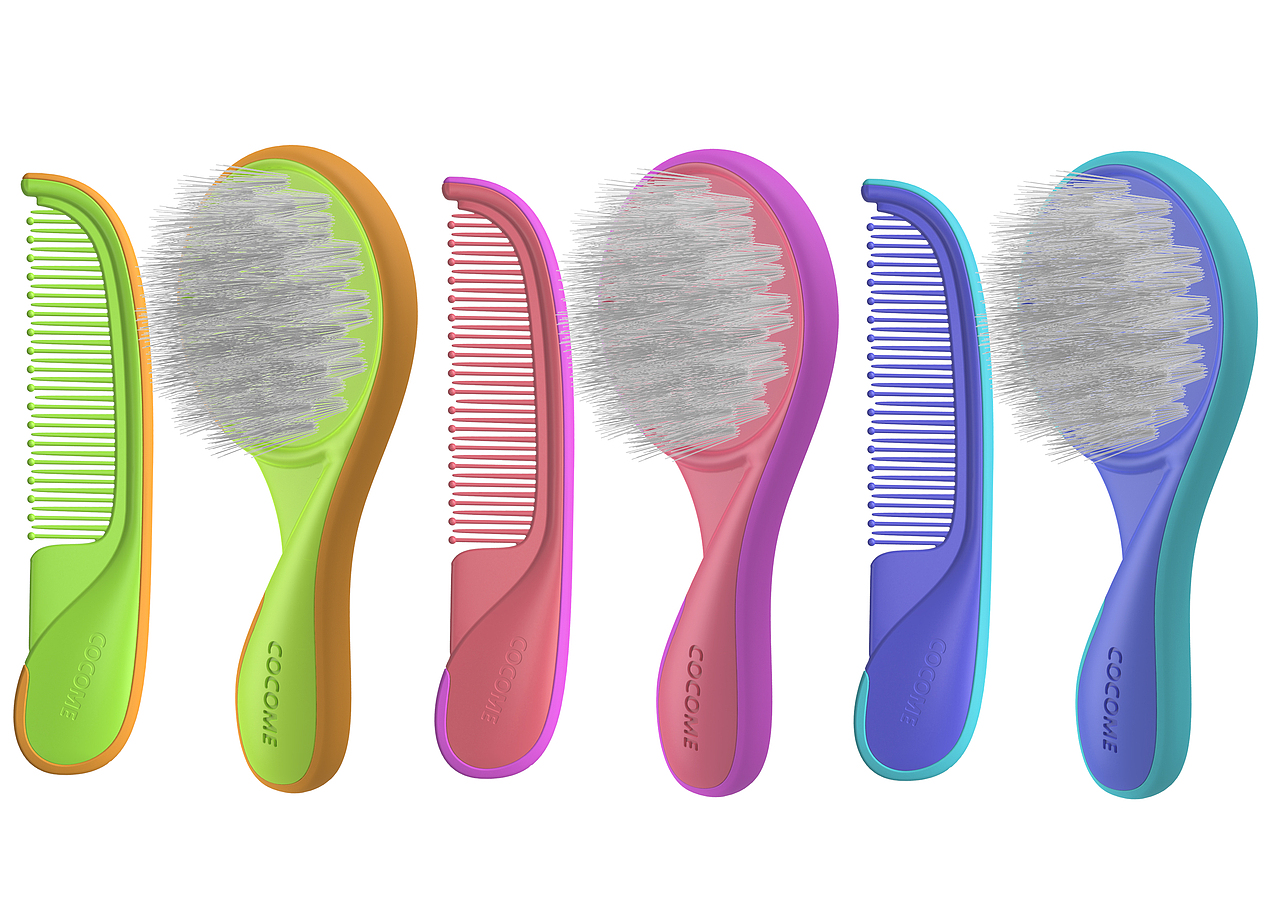 婴儿梳子刷子设计（图ZNjY2MDYwMjg=） - 生活用品 - 站酷设计师喜金牛原创素材 - 站酷ZCOOL