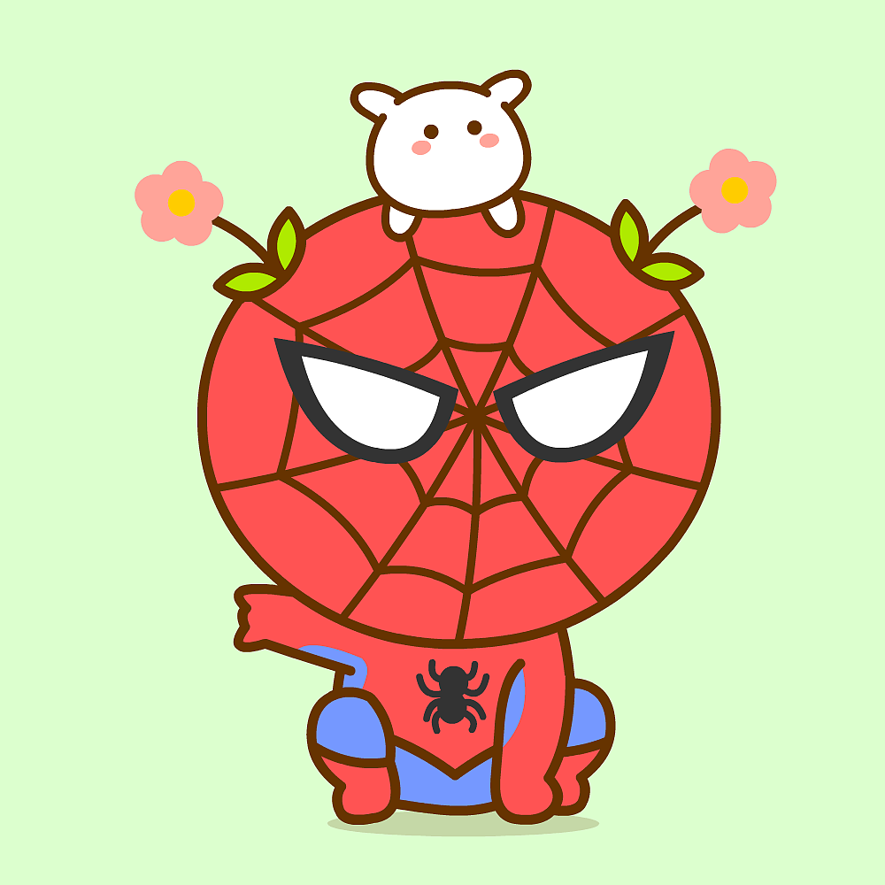 二花 桃小仙 钢铁侠 蜘蛛侠 美国队长 雷神 卡通动漫 头像壁纸