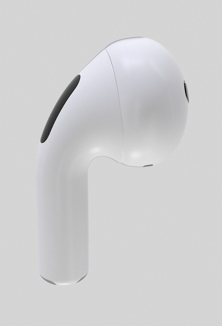 吹风机苹果耳机建模渲染