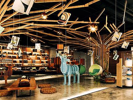 西市城书吧生活馆，别样的图书吧