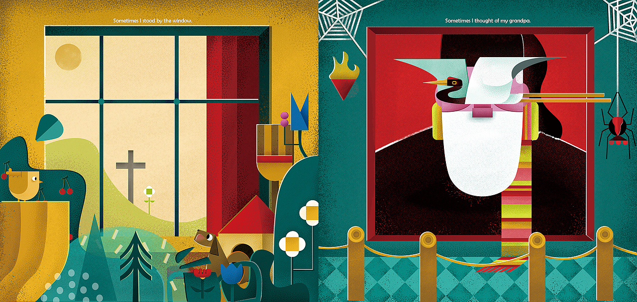 绘本《怪老头》