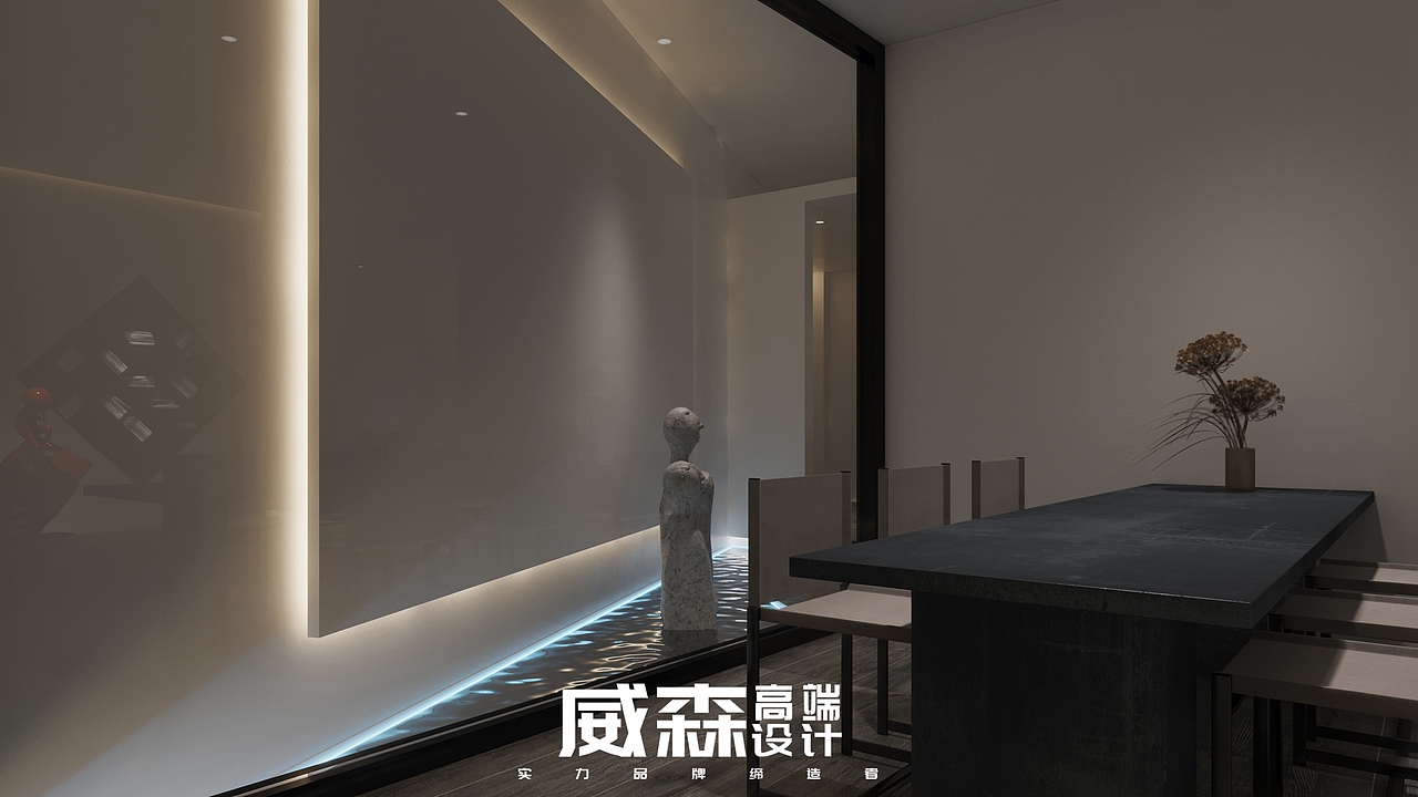 工装|现代极简 办公会所  CR表现