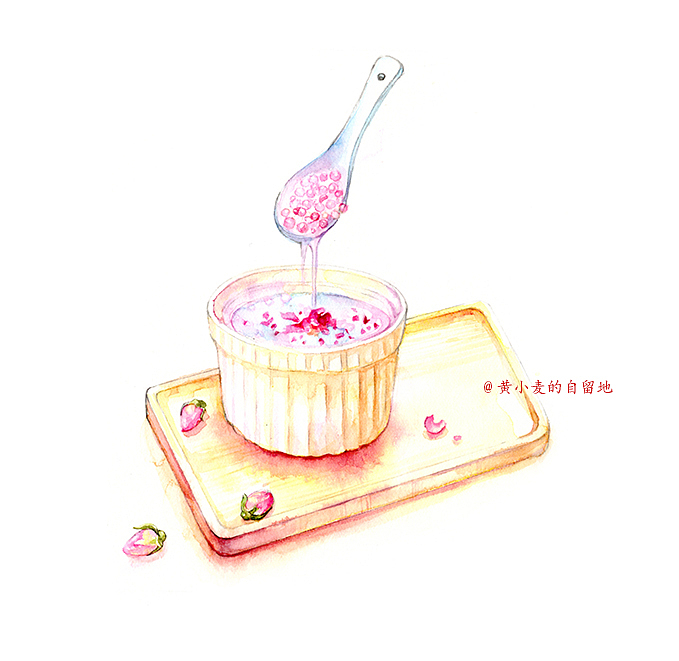 玫瑰情缘,味蕾上的蜜意香甜