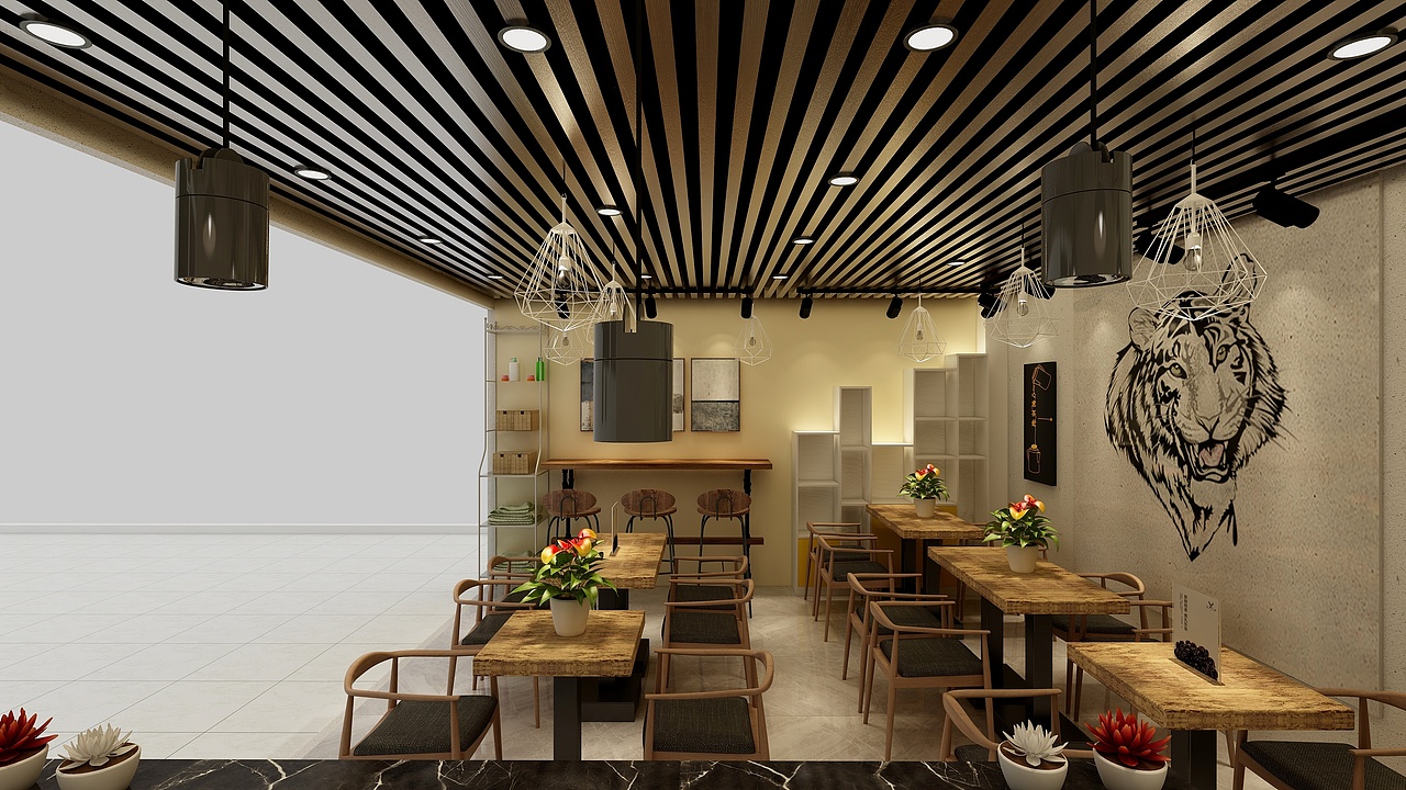 老虎黑糖奶茶店