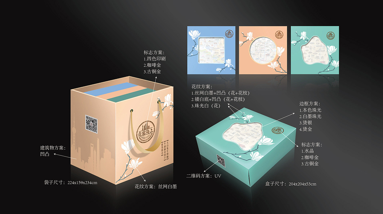 节庆包装礼盒设计平面设计年礼盒