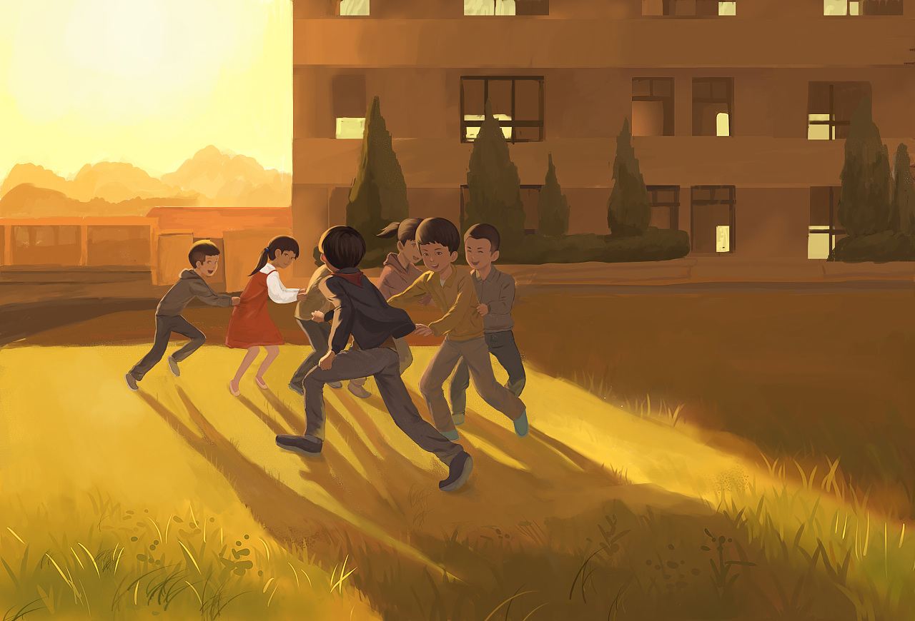 童年回忆陪伴峰籽一部分临摹作品