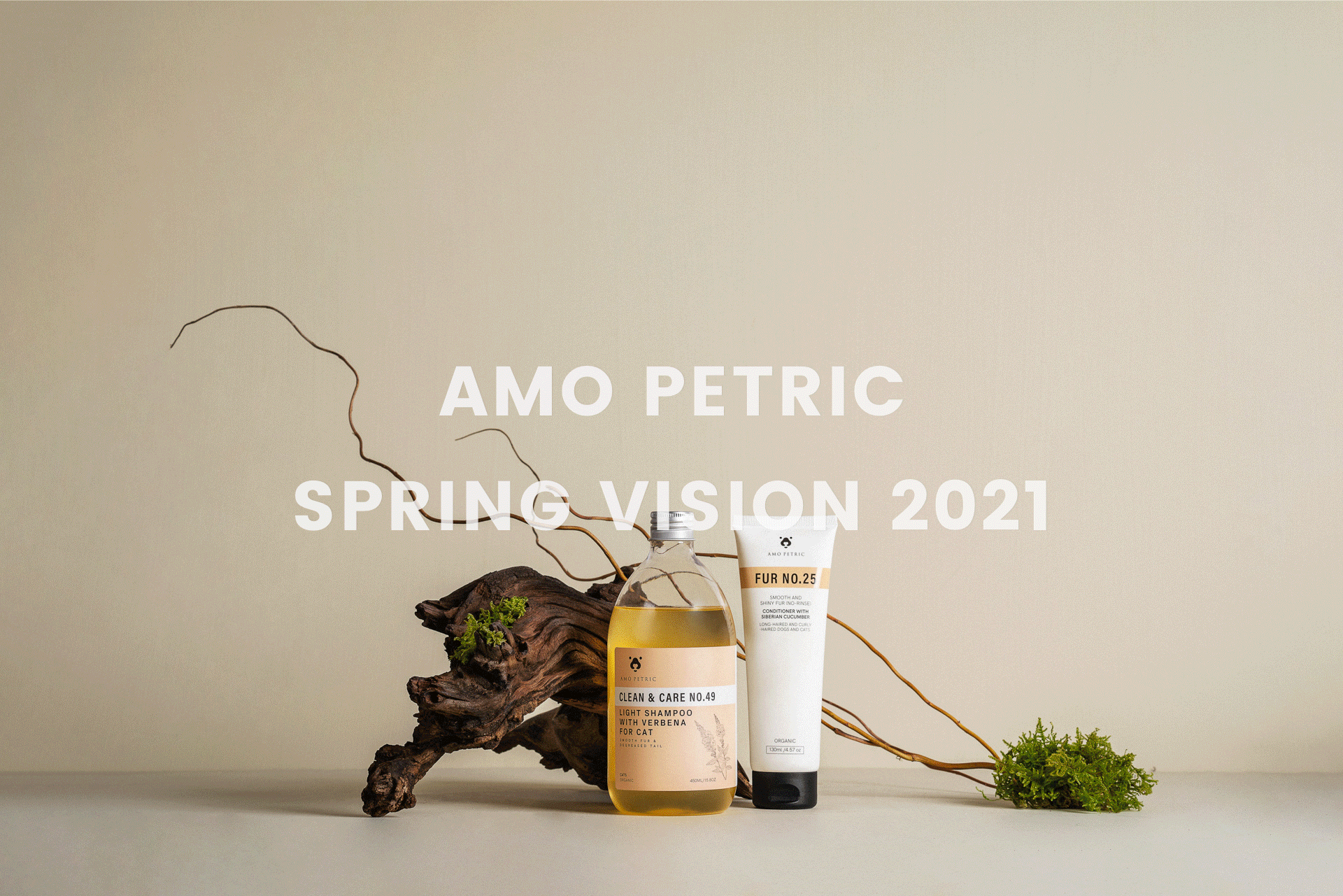 野生天然感｜2021春季海报 | Amo Petric宠物护理品牌（图ZMjQ1Nzc0NDQw） - 产品摄影 - 站酷设计师Leapway原创素材 - 站酷ZCOOL
