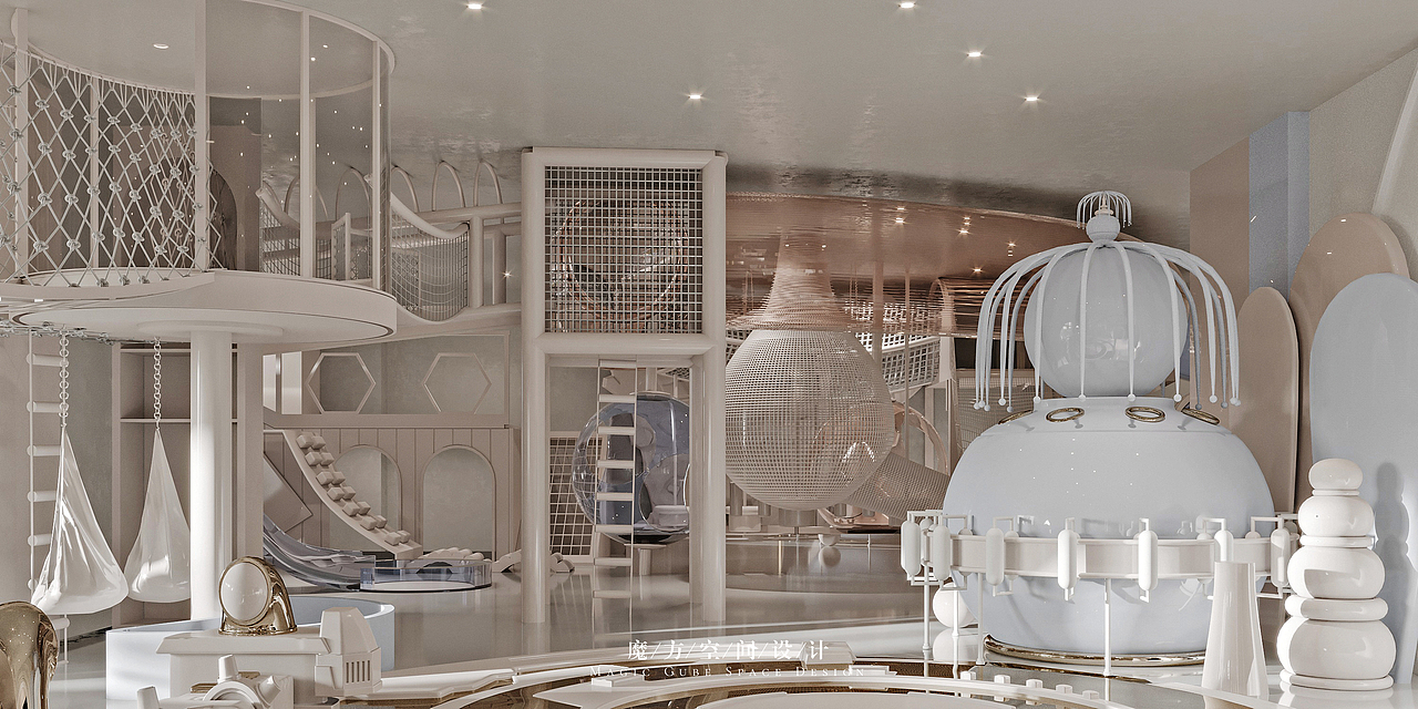 【魔方】商业空间•凯迪斯俱乐部×啵啵棒棒亲子餐厅