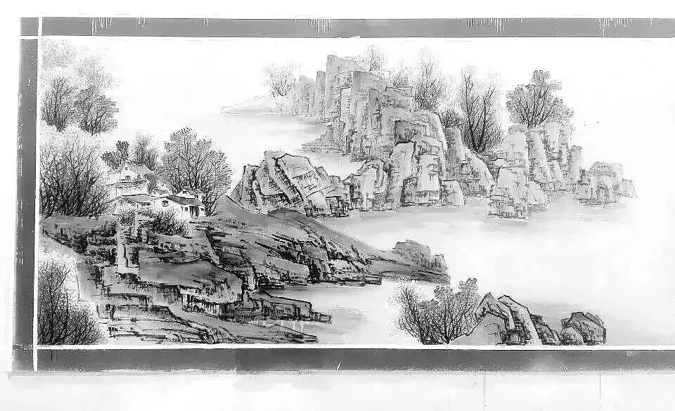 蜀绘壁画作品-乡村文化墙（图ZMTE3NTA2MDk2） - 建筑设计 - 站酷设计师蜀绘壁画原创素材 - 站酷ZCOOL
