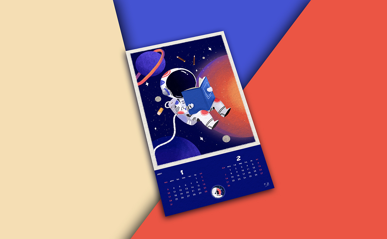 2021月历（图ZMjM4MzQxMjky） - 商业插画 - 站酷设计师TZ桃子原创素材 - 站酷ZCOOL