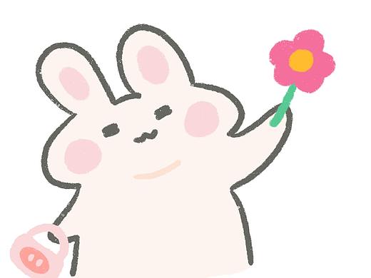 呆呆兔表情包系列