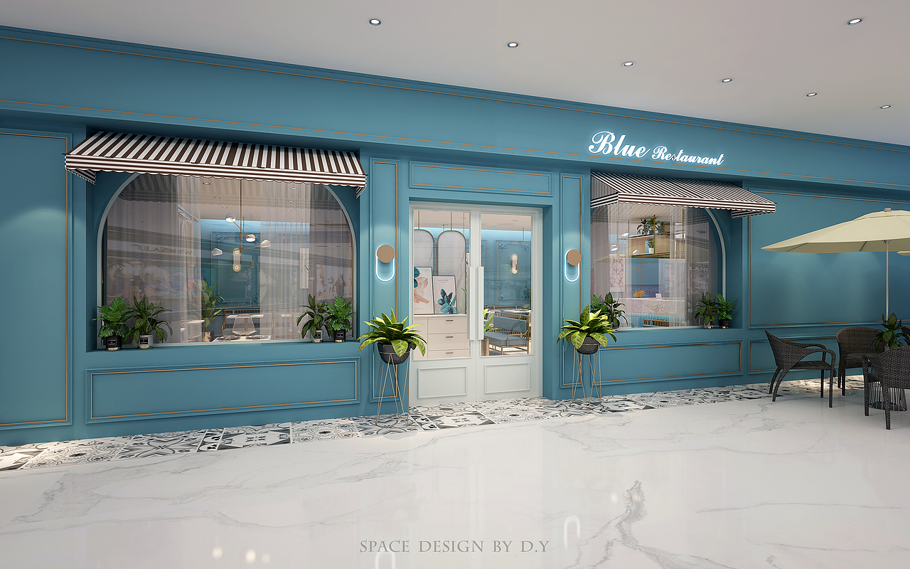 轻奢简欧西餐厅