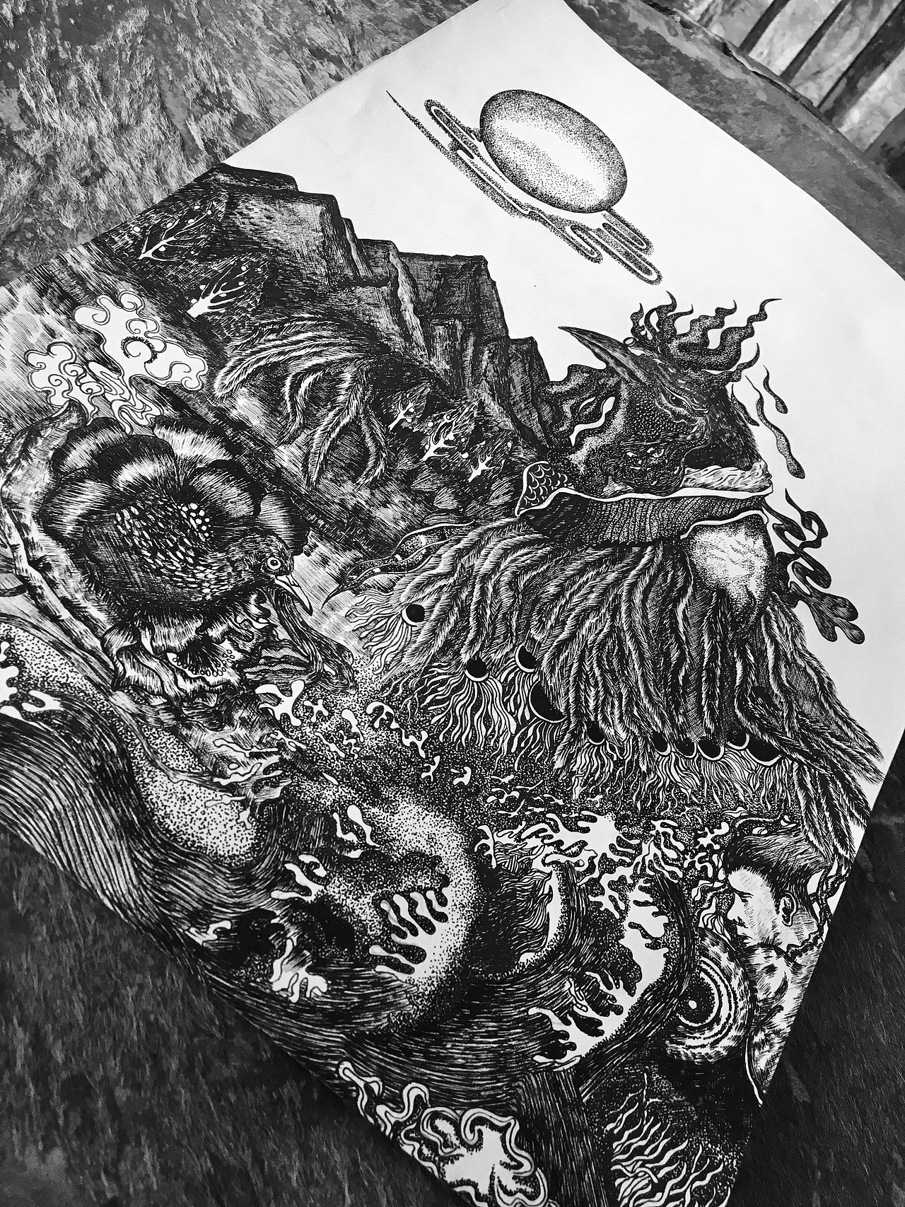 鸡军独韵·绘画