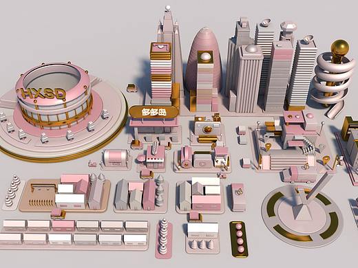 C4D海報（個人主頁-ZMzA0NTYwNjA=） - 海報 - 站酷設(shè)計師最后的元首原創(chuàng)素材 - 站酷ZCOOL