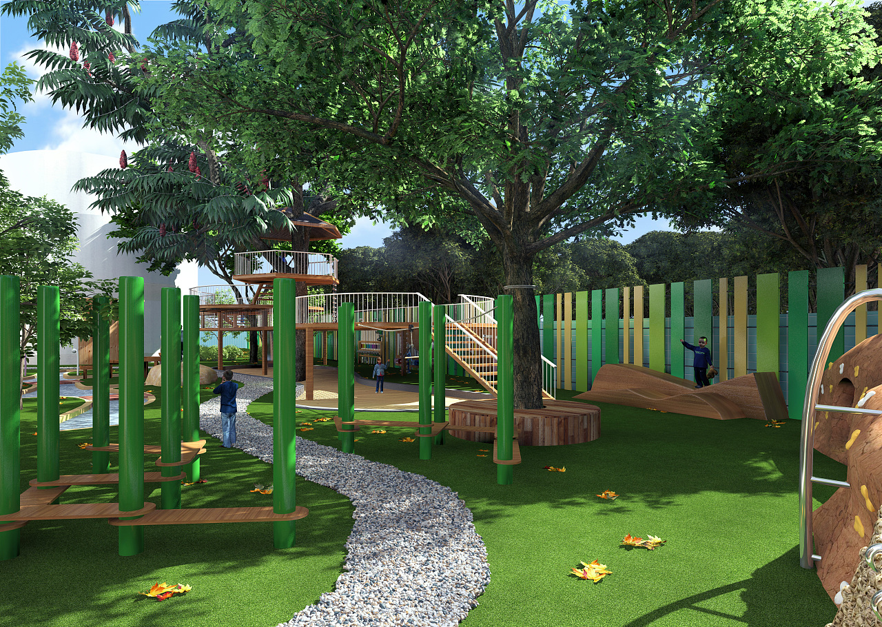 春暖花开好时光 绿化美化正当时——附属幼儿园开展绿化环境建设-附属幼儿园