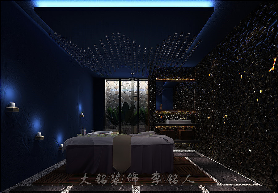 男主角spa会所设计&郑州专业男士spa养生会所装修设计公司