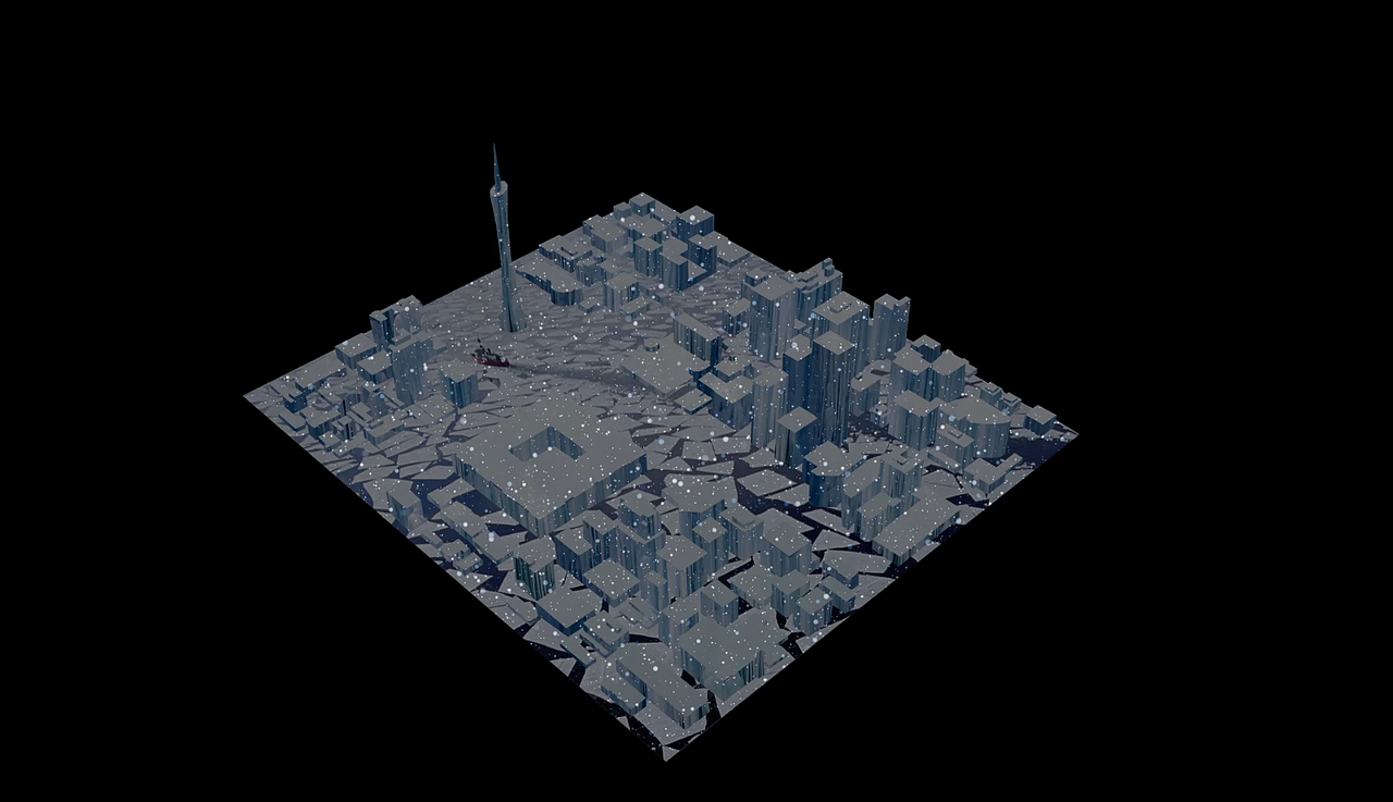 异域广州 | 3Dmapping（图ZODUwNTAyNjQ=） - 短片 - 站酷设计师BICKY碧贝罗原创素材 - 站酷ZCOOL