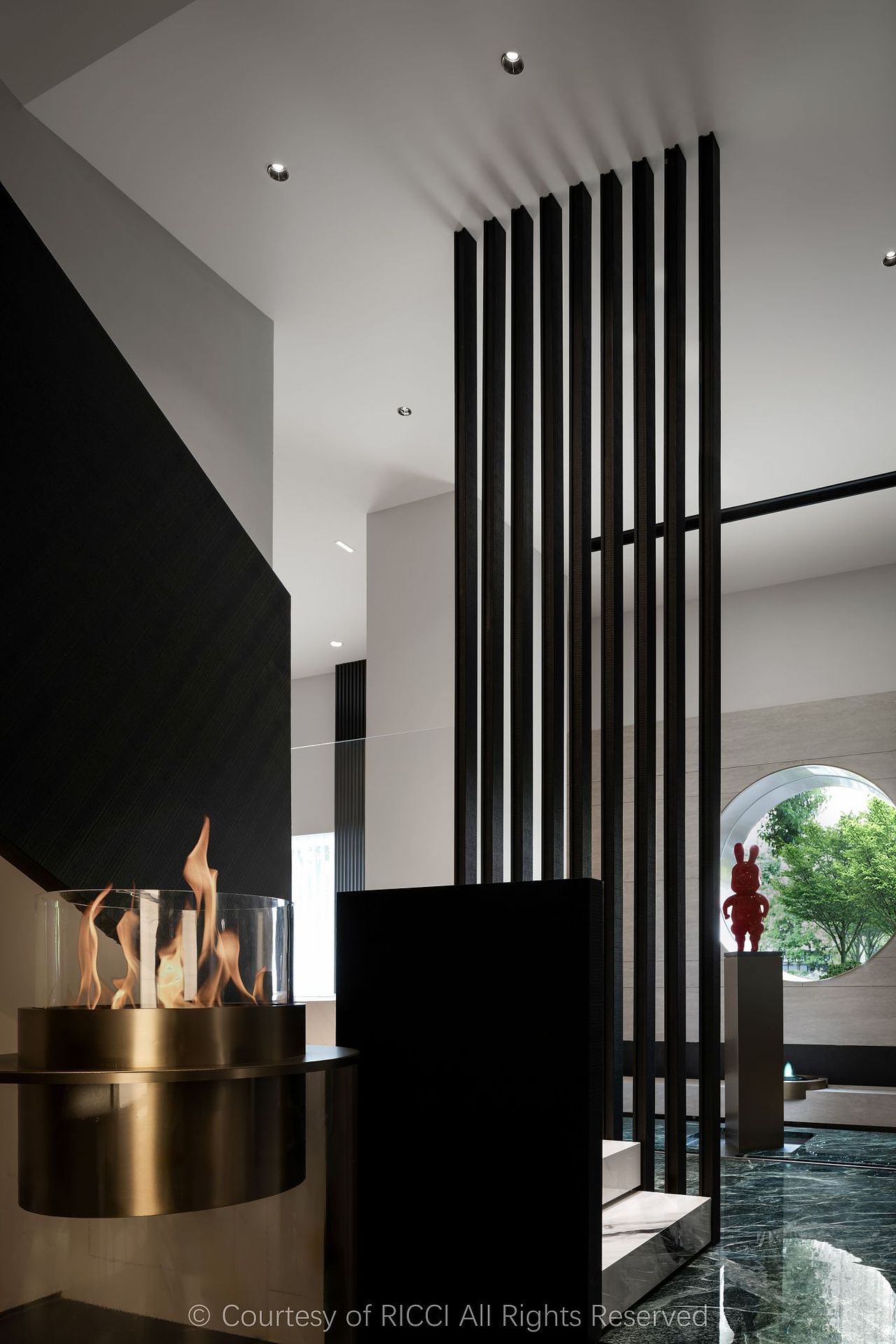 RICCI·墨白设计|铂品展厅