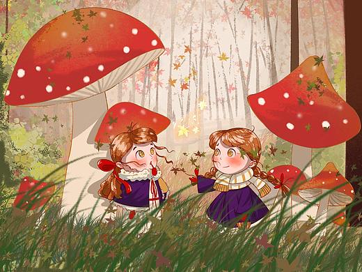 小女（个人主页-ZNDExMDQ1MTY=） - 创作习作 - 站酷设计师奈奈颓原创素材 - 站酷ZCOOL