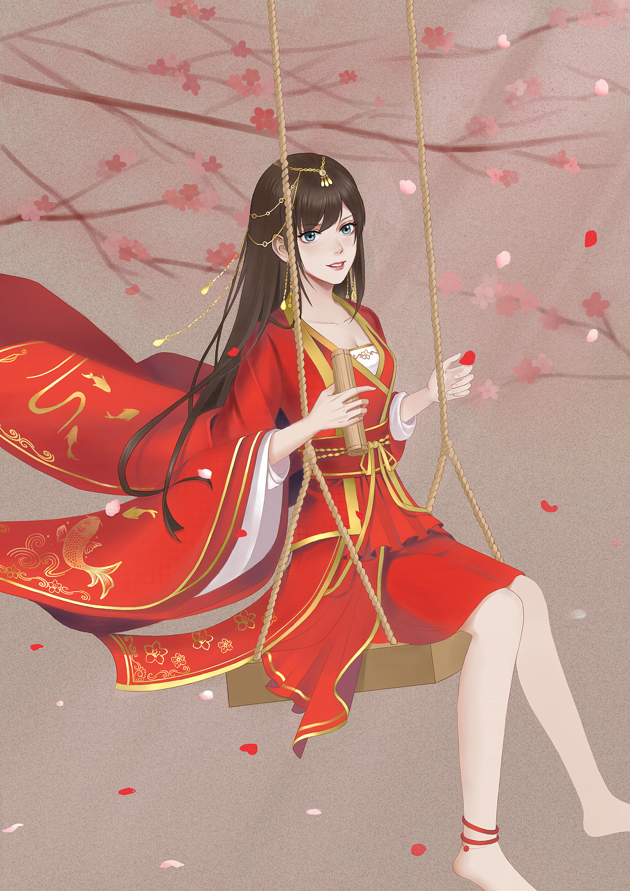 古风—秋千小姐姐