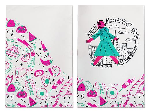 纽约亚洲餐厅指南 | 漫画Zine