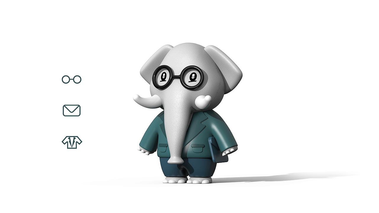 万象生活-衣食住行-象仔仔IP设计