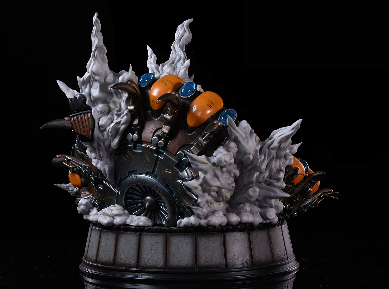 龙珠系列 GK雕像设计 完成图（图ZMjkyMjQxODcy） - 手办/模玩 - 站酷设计师Joe乔乔乔乔乔原创素材 - 站酷ZCOOL