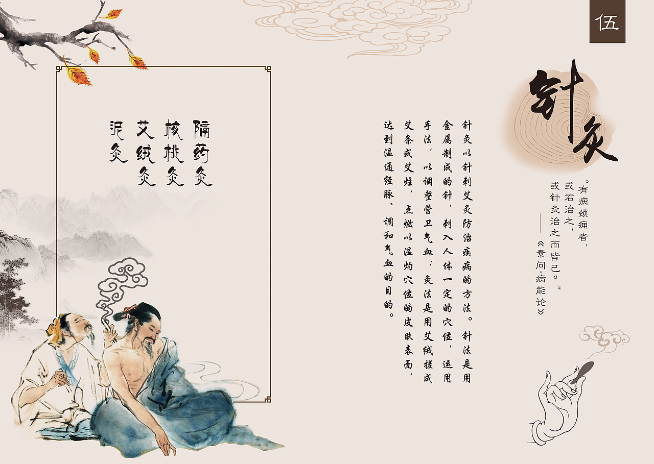 中医手册设计