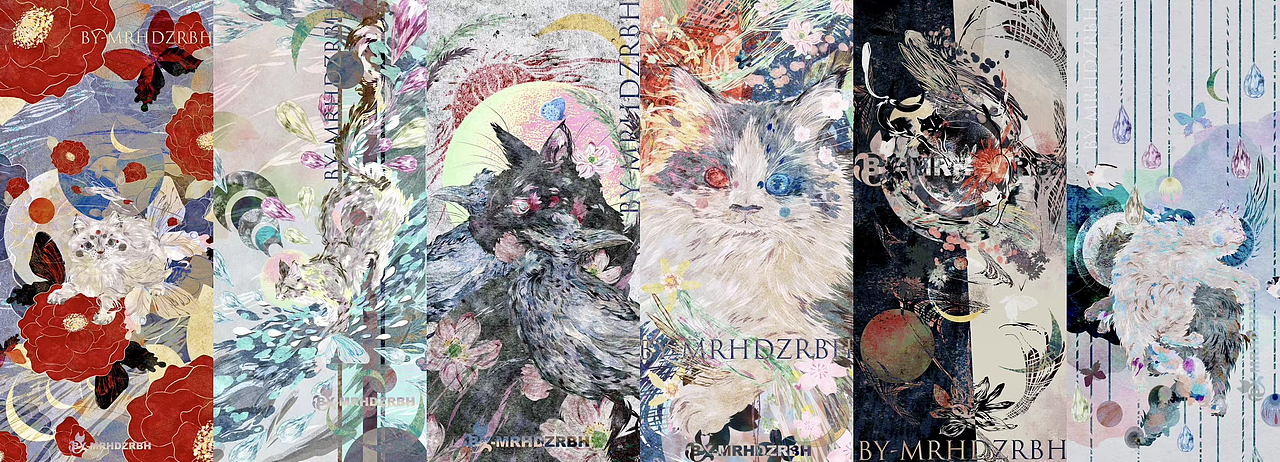 《绘梦》伍【2023】（图ZMzU4Njk2NjUy） - 实验艺术 - 站酷设计师美如画的中二病原创素材 - 站酷ZCOOL