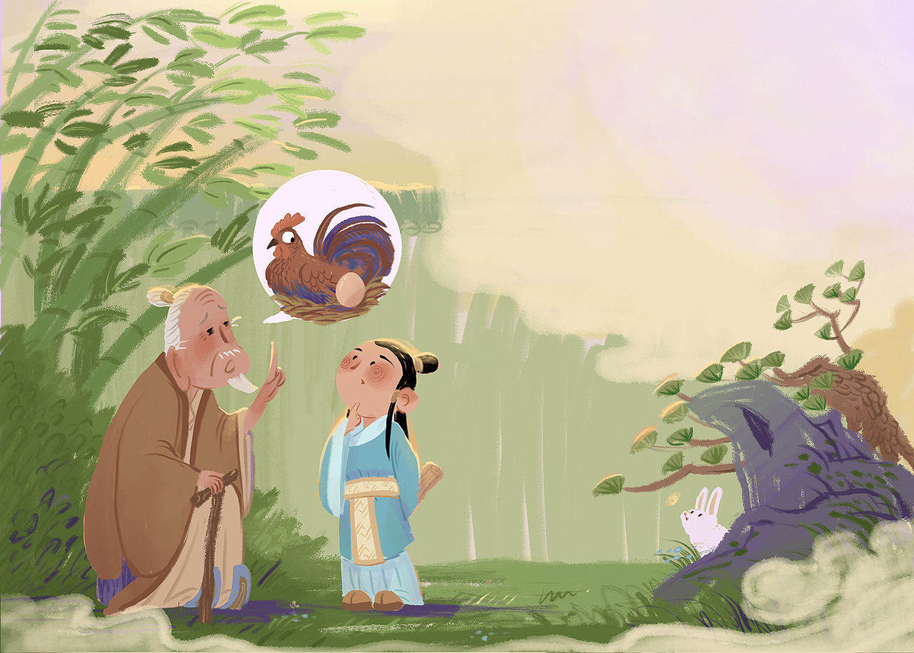 《中国好故事》英文分级绘本（图ZMjc4ODM5MDQ0） - 绘本 - 站酷设计师无牙牙tooth原创素材 - 站酷ZCOOL