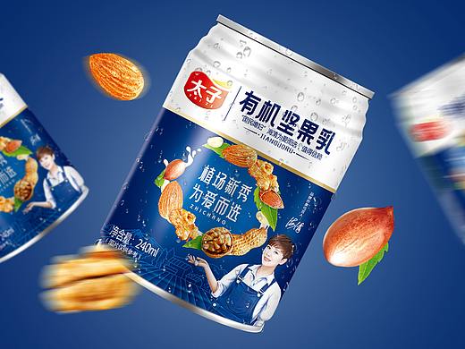 【知行】有机坚果乳创意包装设计