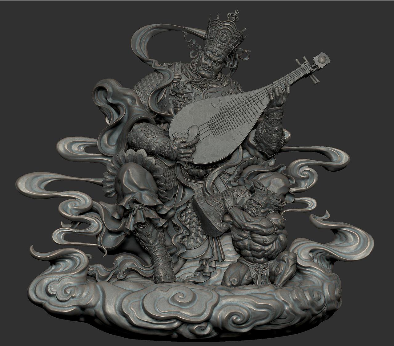 保安一号（持国）（图ZMjI5NTg2ODYw） - 人物/生物 - 站酷设计师黑老道原创素材 - 站酷ZCOOL