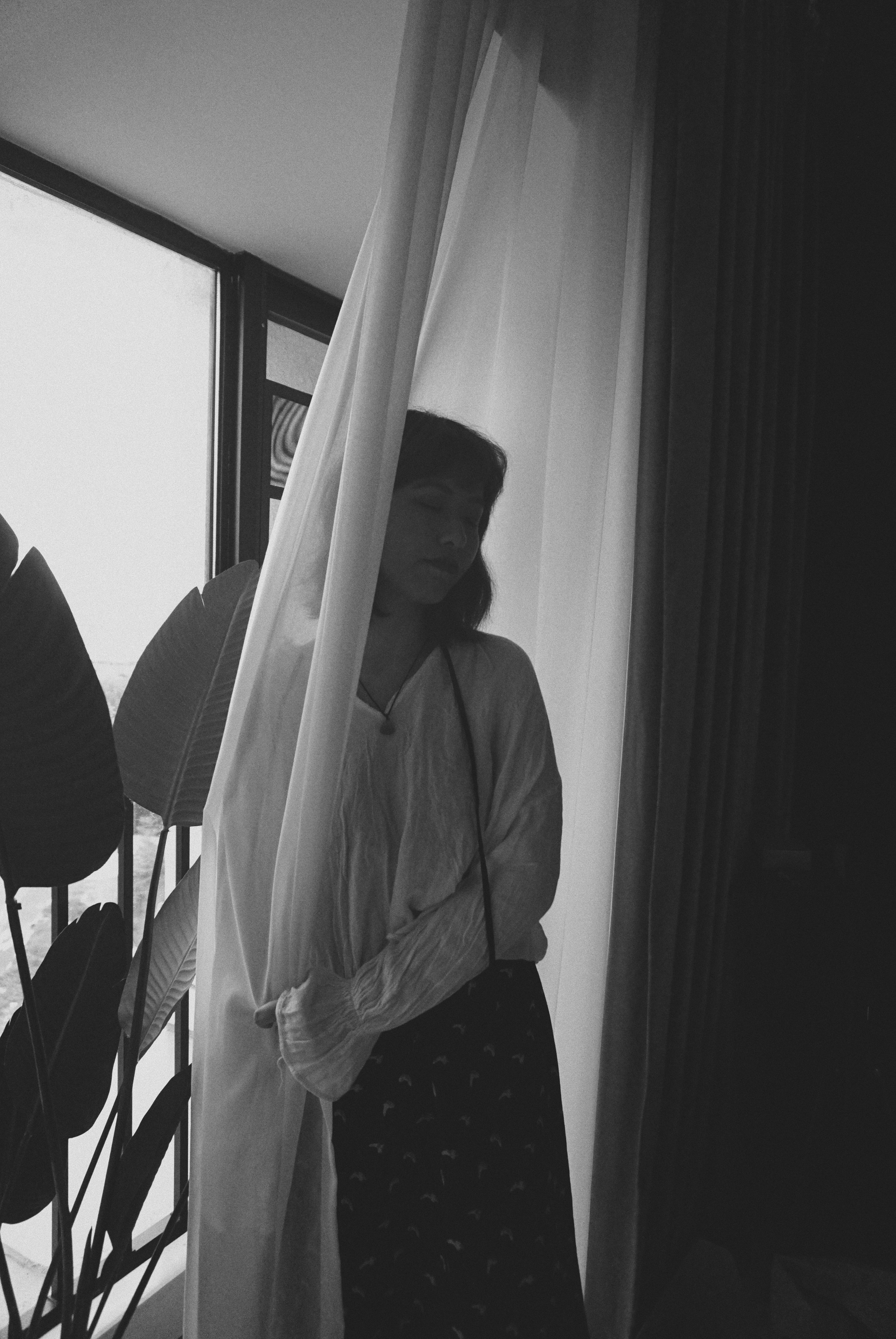 人像练习 阴天室内