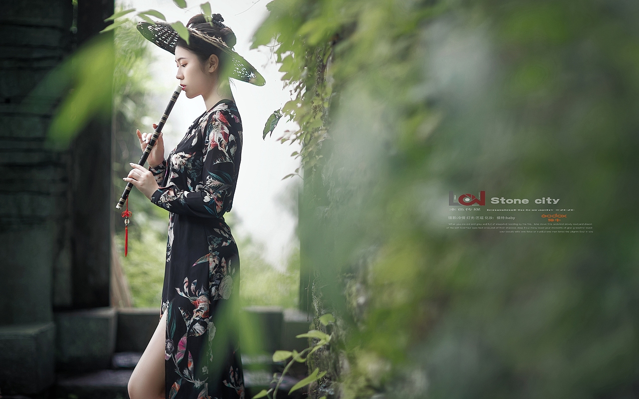 桂林石头城人像